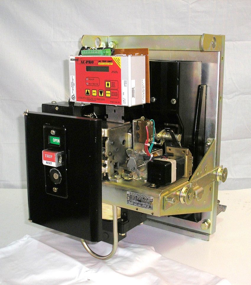 A Machine With A Control Panel And A Switch