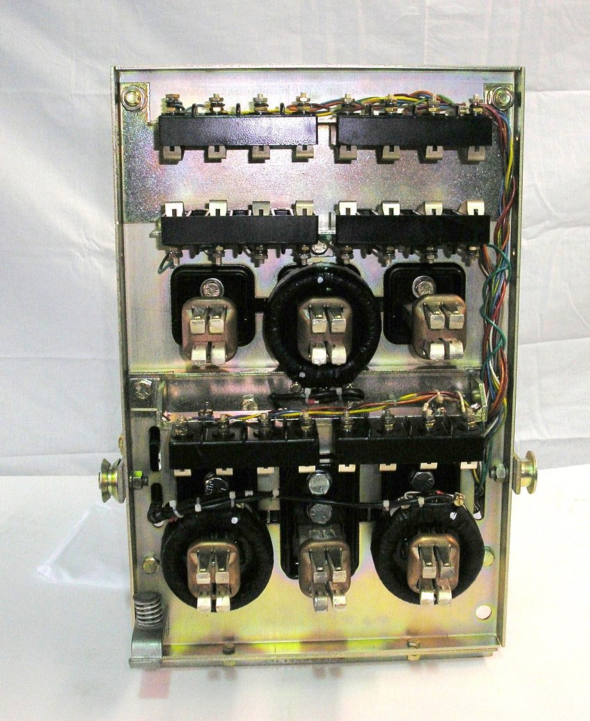 A Circuit Board With Switches And Wires