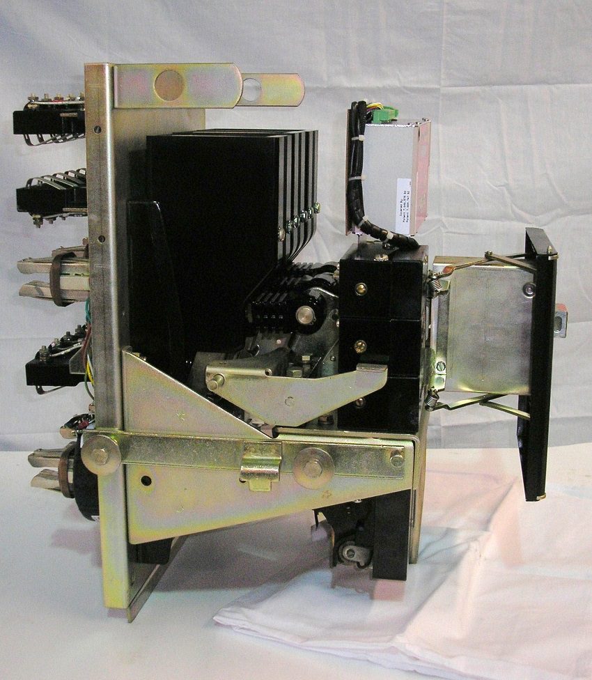 A Detailed View Of A Breaker Control Unit